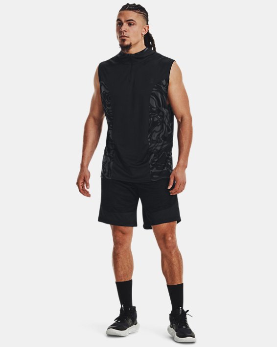Men's UA Heatwave Hoops Shorts, Black, pdpMainDesktop image number 2